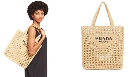 Bolsos de playa Prada para mujer 